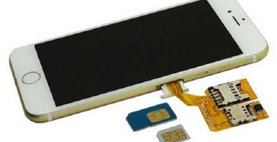 Como meter tarjeta SIM en Iphone