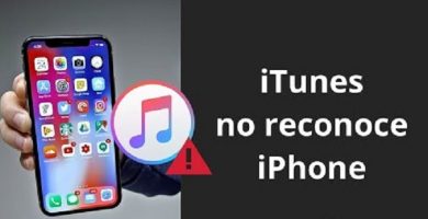 Itunes no me reconoce el iphone
